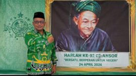 keterangan foto : Ketua MWC NU Tanjung Bintang, H. Arifin Rahman, 