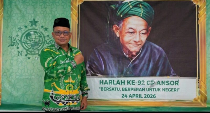keterangan foto : Ketua MWC NU Tanjung Bintang, H. Arifin Rahman, 