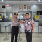 Keterangan foto : Kapolsek Medan Labuhan, AKP D. Raja Putra Napitupulu, Dalam Komando dengan Camat Medan Marelan, Zulkifli S. Pulungan, S.STP., M.AP., Saat Silaturahmi, Jumat (24/4/2026).