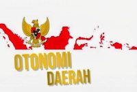 Keterangan foto : Spanduk Otonomi Daerah