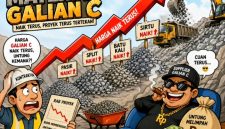 Keterangan foto : Karikatur harga material bangunan yang lagi melambung. 