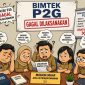 Keterangan foto : Katikatur gagalnya pelaksanaan Bimtek P2G