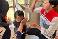 Ket. Foto : kader Posyandu Sekar Melati 1, Desa Rimba Beringin, Kecamatan Tapung Hulu, Kabupaten Kampar. 