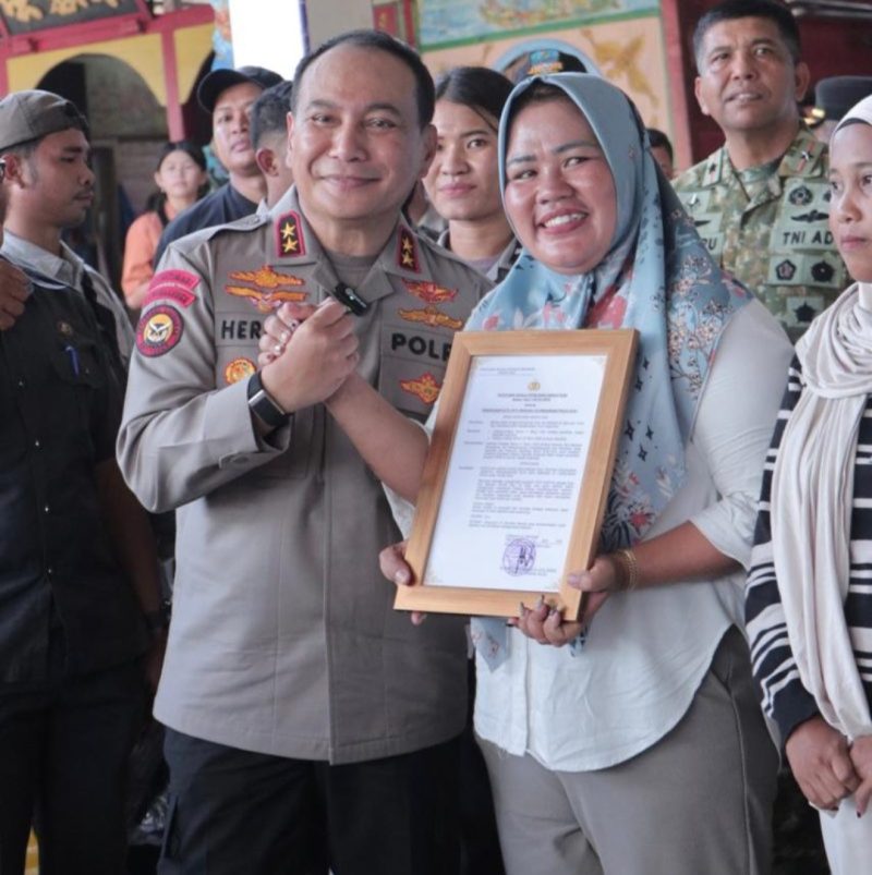 Ket. Foto : Kapolda Riau, Irjen Pol. Dr. Herry Heryawan, S.I.K., M.H., M.Hum.