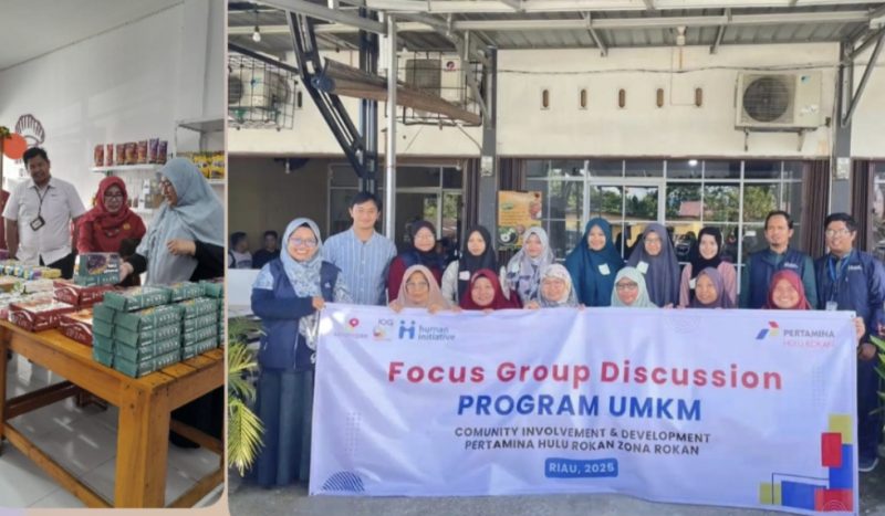 Keterangan Foto : Komunitas UMKM Matahari Bertuah binaan PT Pertamina Hulu Rokan hadir mendukung pemberdayaan ekonomi perempuan di Pekanbaru, Riau.
