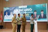 Keterangan foto : Lounching Aplikasi Pajak Daerah Digital

