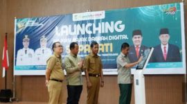 Keterangan foto : Lounching Aplikasi Pajak Daerah Digital
