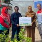 Keterangan foto : PT Pertamina Hulu Rokan (PHR) Zona Rokan meresmikan greenhouse Program Puteri Proklim Melayu Lestari milik Tim Penggerak PKK Kelurahan Air Jamban, Kecamatan Mandau, (foto : ist) 
