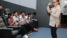 Keterangan foto : Bima Arya Sugiarto, saat menutup Program Magang Kementerian Dalam Negeri (Kemendagri) di Auditorium Bima Arya, Perpustakaan dan Galeri Kota Bogor, Rabu (6/5/2026).