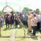 Keterangan foto : Wamendagri Ribka Haluk saat menghadiri prosesi perdamaian konflik antarsuku di Mapolres Jayawijaya, Papua Pegunungan. (Dok.ist) 