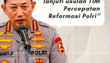 Keterangan foto : Kapolri Jenderal Pol Drs. Listyo Sigit Prabowo, M.Si., saat menyampaikan komitmen Polri untuk terus berbenah dan meningkatkan pelayanan kepada masyarakat. (ist/2026)