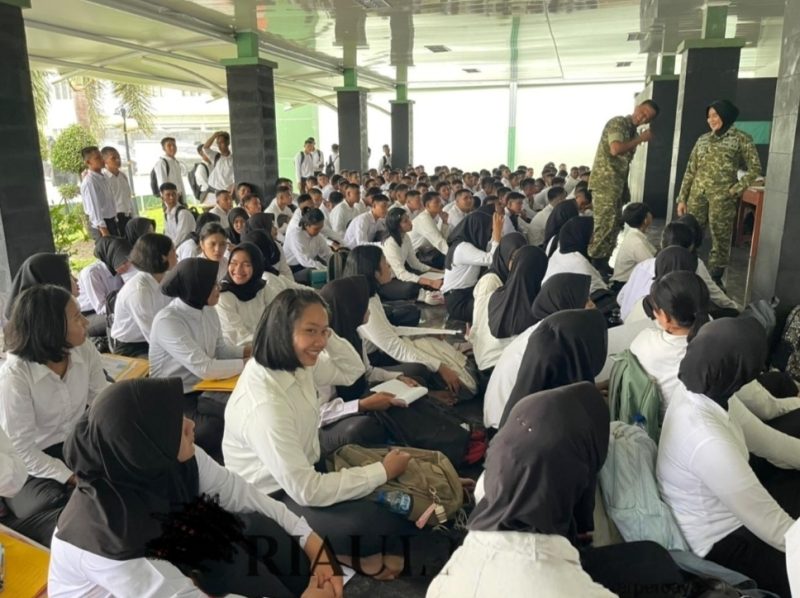Keterangan foto : Seleksi Calon Bintara (Caba) Korps Wanita Angkatan Darat (Kowad) tahun 2026. Kegiatan berlangsung di Panda Kodam XIX/TT.

