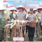 Keterangan foto : Wakapolda Riau Brigjen Pol Hengki Haryadi, saat Panen Raya Jagung Serentak Kuartal II Tahun 2026, di Pekanbaru (dok.ist) 
