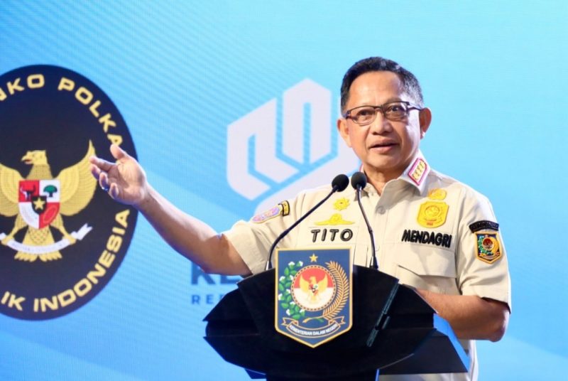 Keterangan foto: Menteri Dalam Negeri Muhammad Tito Karnavian.