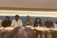 Keterangan foto : Walhi gelar konferensi pers bertajuk