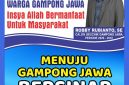 Keterangan Foto: Banner calon Geuchik Gampong Jawa, Robby Rubianto, S.E.