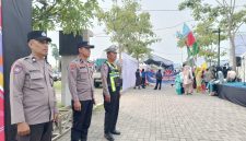 Keterangan Foto: Suasana pawai Gebyar Pendidikan dan Kebudayaan Kota Medan 2026 di Alun-Alun Warna-Warna, Medan Labuhan, Kamis (18/6/2026).