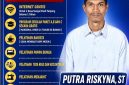 Keterangan foto : Benner program yang akan diwujudkan calon Geuchik Putra Riskyna: Sosok Muda Nomor Urut 3 
