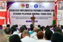 Keterangan foto : Sosialisasi Implementasi Posyandu 6 Bidang SPM Tahun 2026, yang berlangsung di Aula Rumah Jabatan Gubernur Nusa Tenggara Timur (NTT), Rabu (24/6/2026).