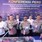 Keterangan foto : Wakapolda Riau, Brigjen Pol Hengki Haryadi, saat konferensi pers pengungkapan kasus curat, curas, dan curanmor di Mapolda Riau, Rabu (3/6/2026).