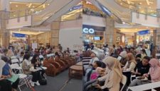 Keterangan Foto: Suasana pembukaan Pekanbaru Job Fair 2026 di Mal SKA.