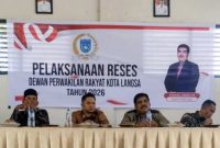 Keterangan Foto: Anggota DPRK Langsa dari Partai Aceh, saat menggelar reses di Kecamatan Langsa Timur
