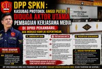 Keterangan Foto: Tangkap layar pernyataan Frans Sibarani (Juru Bicara DPP SPKN) yang mempertanyakan kewenangan Kasubag Protokol DPRD Pekanbaru dalam menentukan mitra media, yang dinilai berpotensi menimbulkan konflik kepentingan dan penyalahgunaan jabatan. (dok.ist)