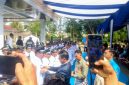 Keterangan Foto: Walikota Langsa, Jeffry Sentana S Putra, S.E., memimpin pengambilan sumpah dan pelantikan 47 geuchik terpilih dari lima kecamatan di Kota Langsa, Kamis (30/7/2026).