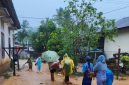Keterangan foto: Lokasi banjir di Kecamatan Tukka, Kabupaten Tapanuli Tengah.