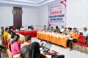 Keterangan Foto: Wakil Bupati memimpin rapat persiapan HUT RI Ke-81 di Aula Cendrawasih, Kantor Bupati Tapanuli Tengah.
