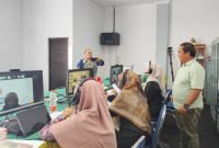 Keterangan foto : Dosen IAIN Langsa yang tergabung dalam Tim Wawancara Penerimaan Mahasiswa Asing. 