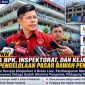 Keterangan foto: Tangkap layar temuan penyimpangan pembangunan Pasar Bawah oleh Frans Sibarani, Sekretaris Jenderal DPP-SPKN.