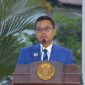 Keterangan foto : Wali Kota Langsa Jeffry Sentana S. Putra, S.E., saat pelantikan dan pengambilan sumpah jabatan Pejabat Pimpinan Tinggi Pratama (Eselon II) di lingkungan Pemerintah Kota Langsa.