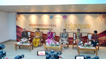 Keterangan foto: Ketua Harian Dekranas Tri Tito Karnavian saat konferensi pers Kriyanusa 2026 di Kantor Kementerian Komunikasi dan Digital (Komdigi), Jakarta, Jumat (18/9/2026).