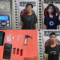Keterangan foto: Satresnarkoba Polres Way Kanan mengamankan sejumlah orang dalam pengungkapan kasus dugaan penyalahgunaan narkotika jenis sabu di Kampung Bumi Ratu.